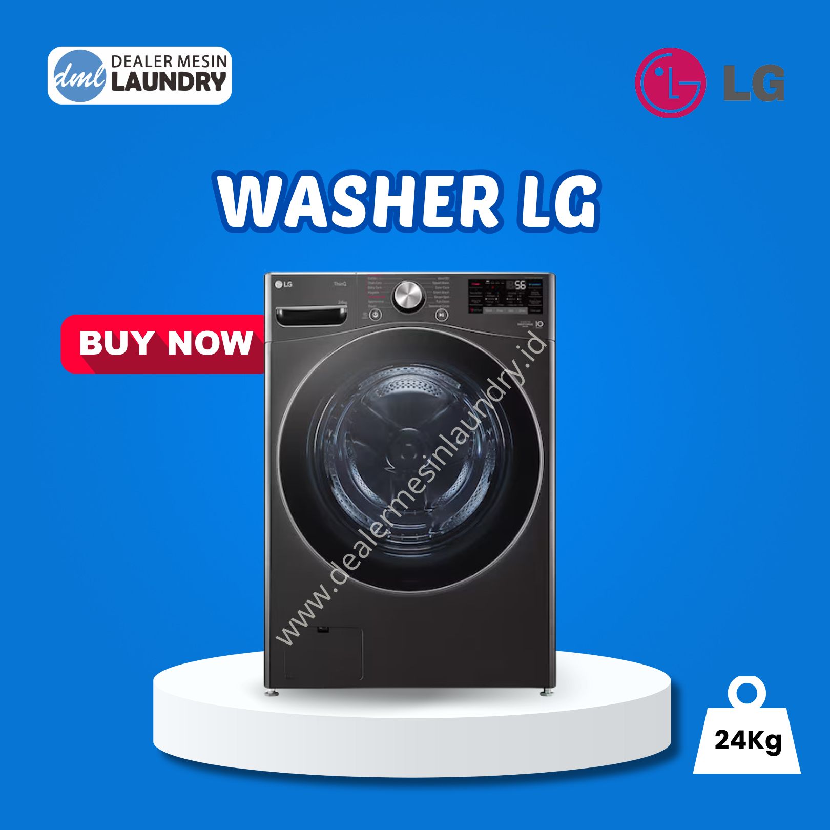 mesin cuci LG 24kg_dealer mesin laundry_jual mesin laundry bogor